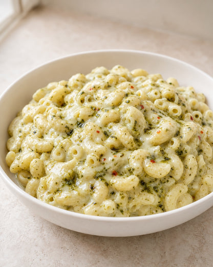Alfredo Pesto Macaroni