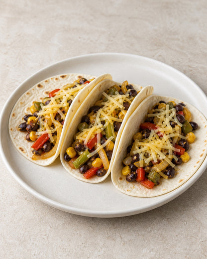 Black Bean Corn Tacos