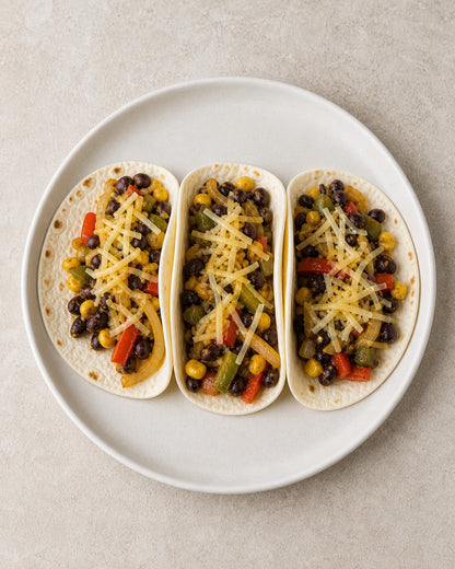 Black Bean Corn Tacos